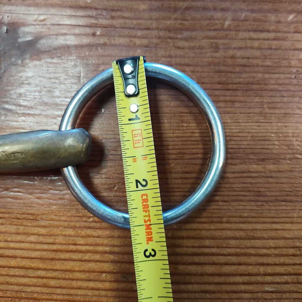 French link loose ring snaffle