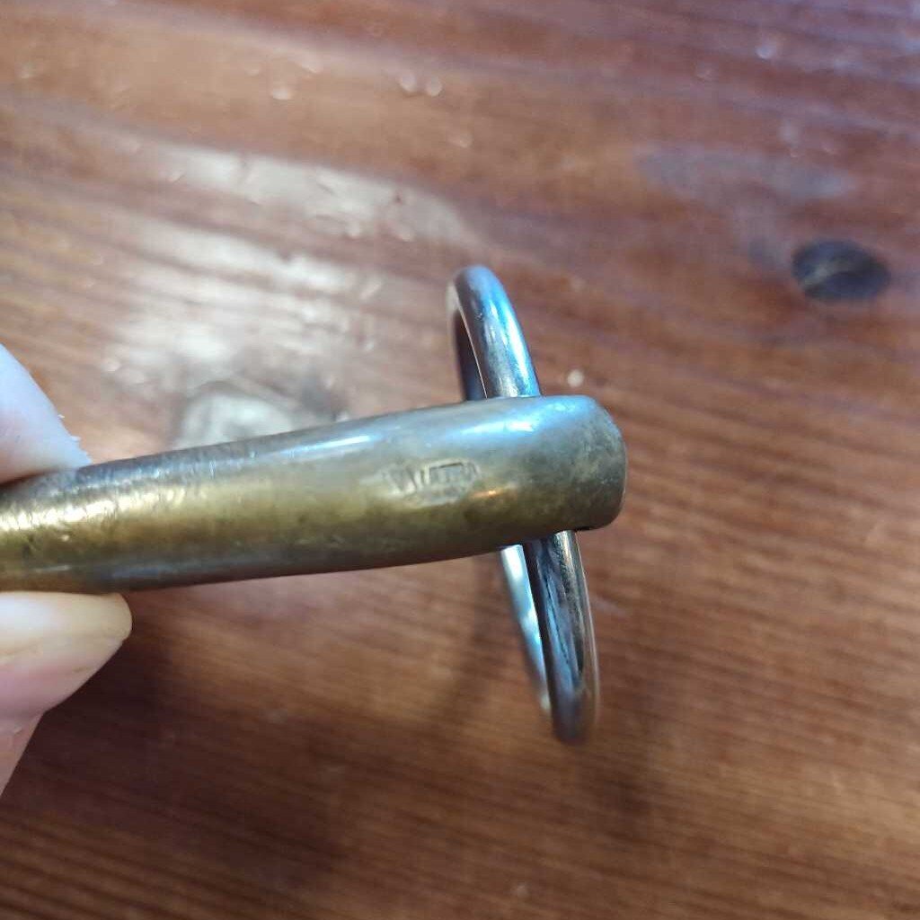 French link loose ring snaffle