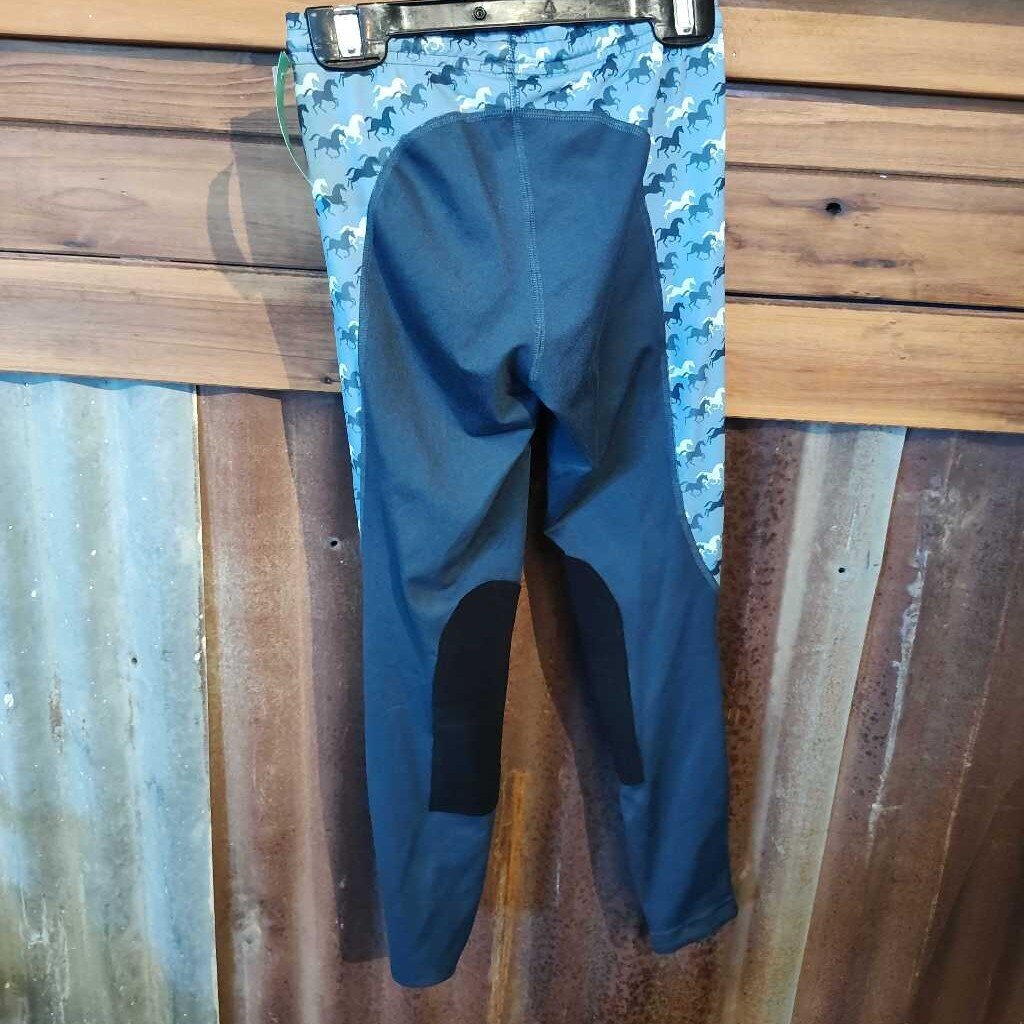 Knee patch pull on
