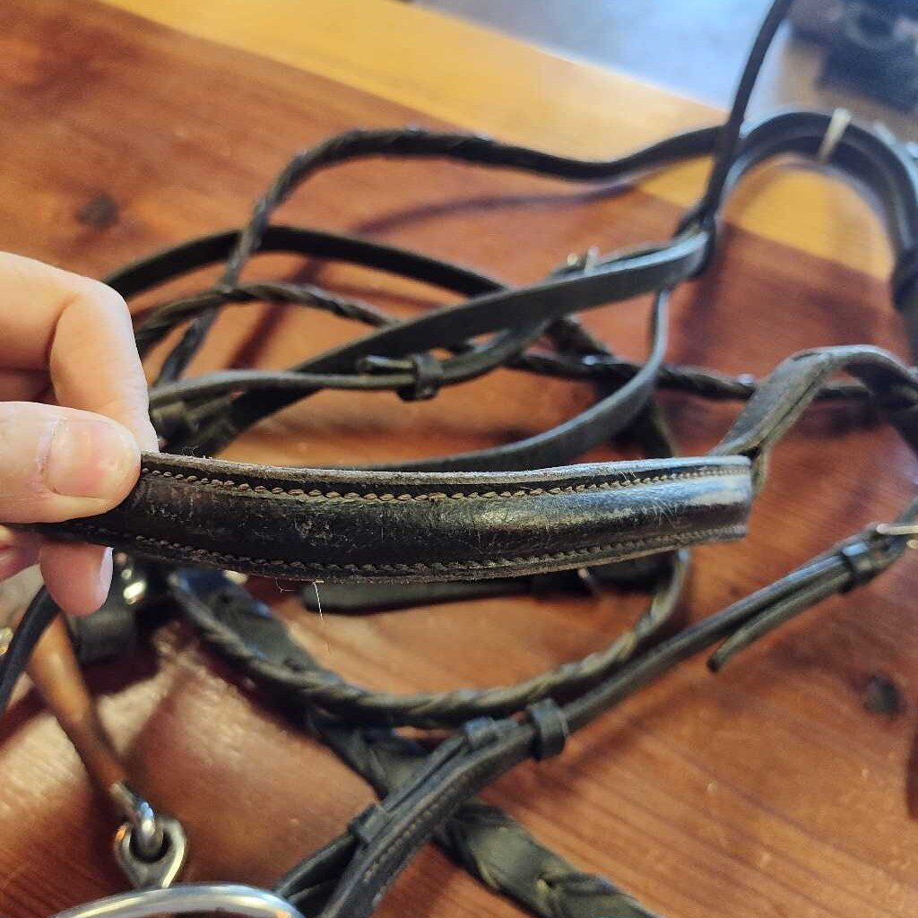 Set- bridle, reins, bit