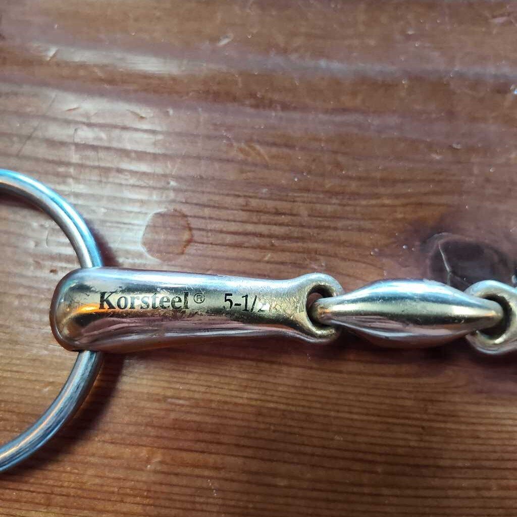 3 Piece lose ring snaffle