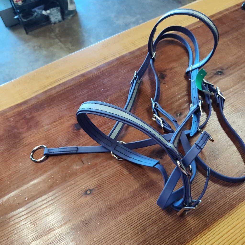 Biothane bitless bridle set