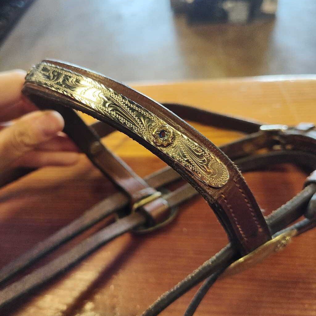 Areb/ Welsh show bridle