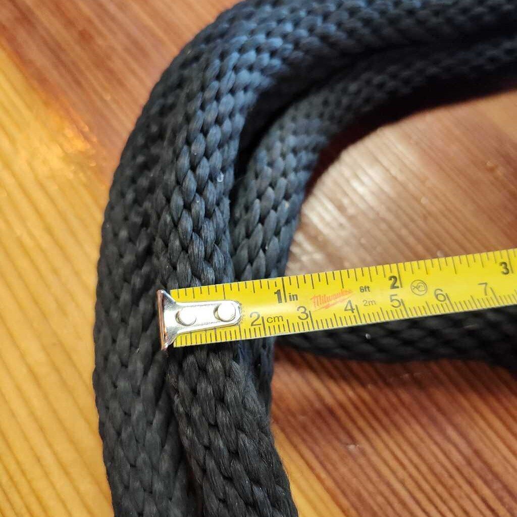 Makate reins- nylon w/ slobber straps