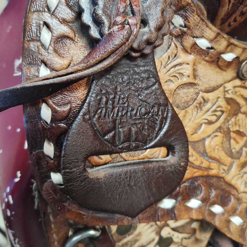 Western saddle/ roper