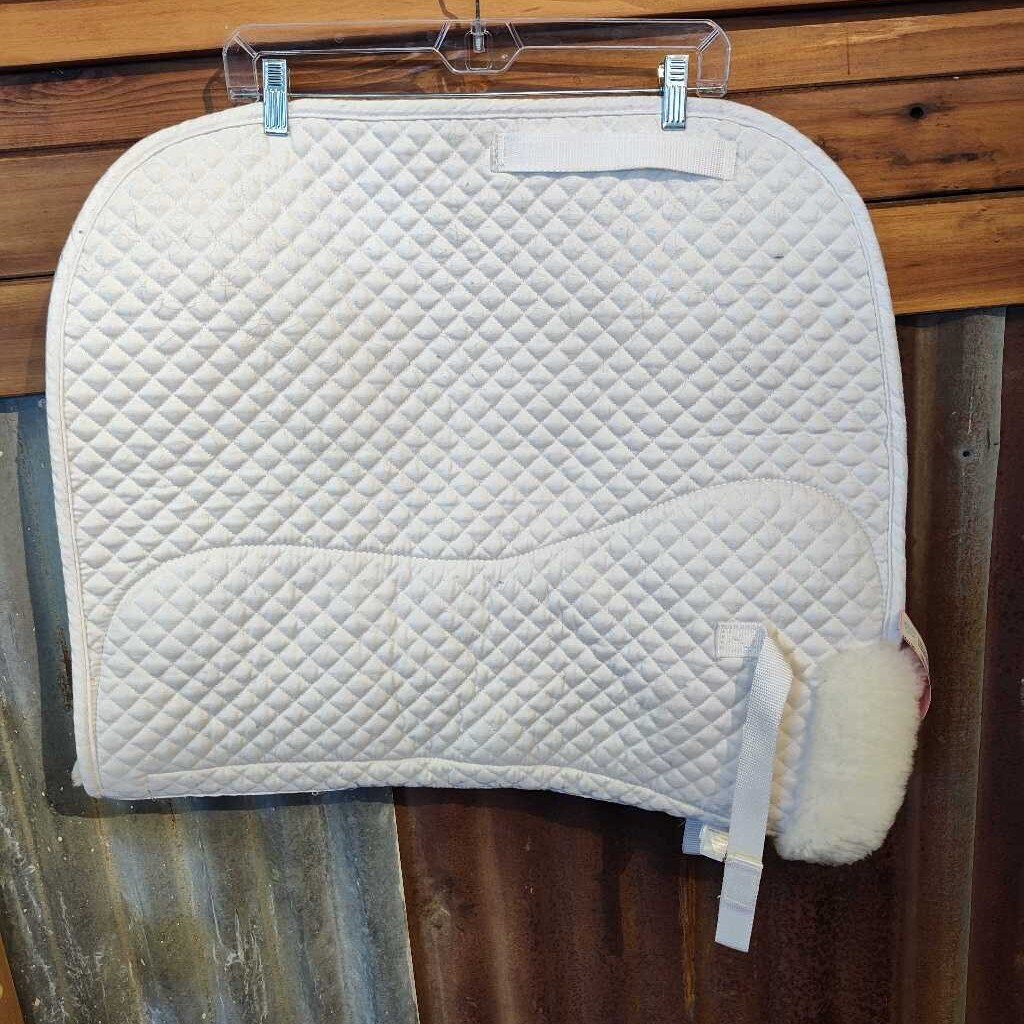 Quilted with real sheepskin