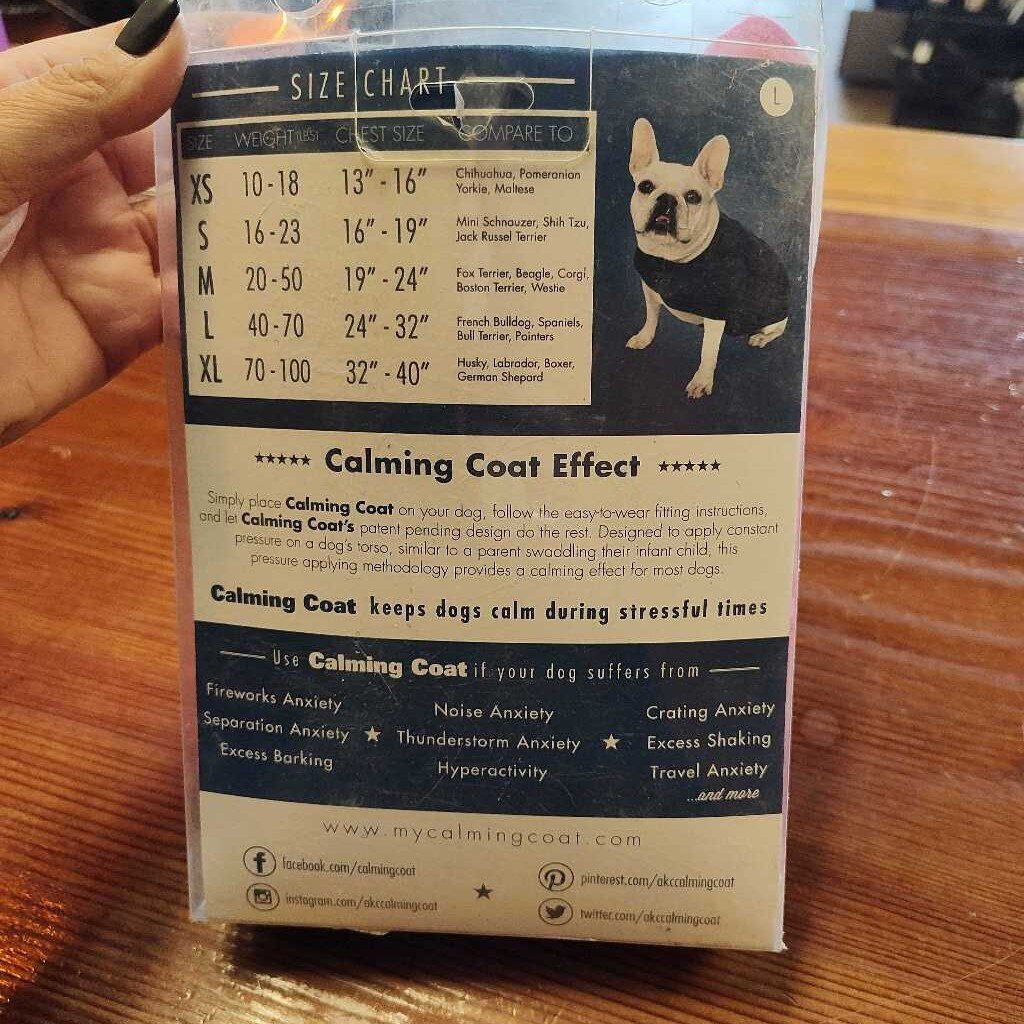 calming coat