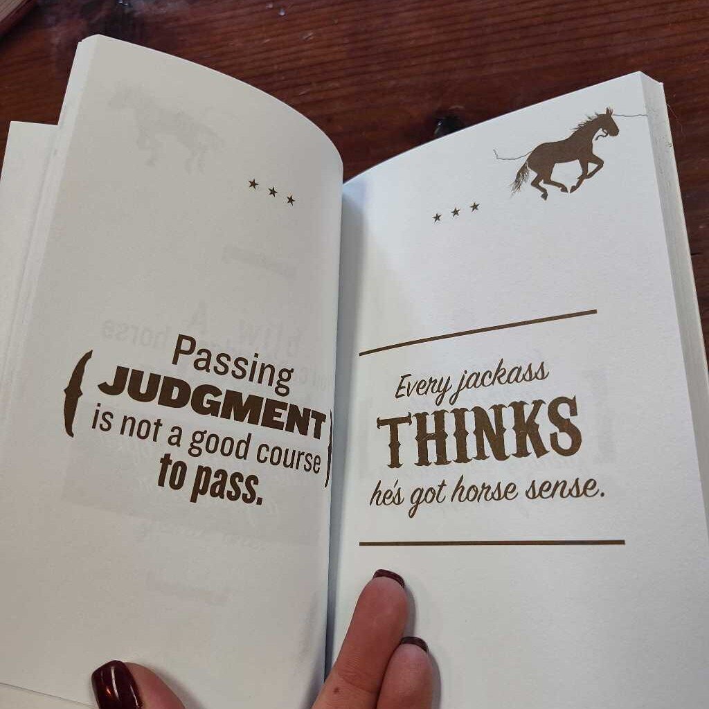 Horse sense