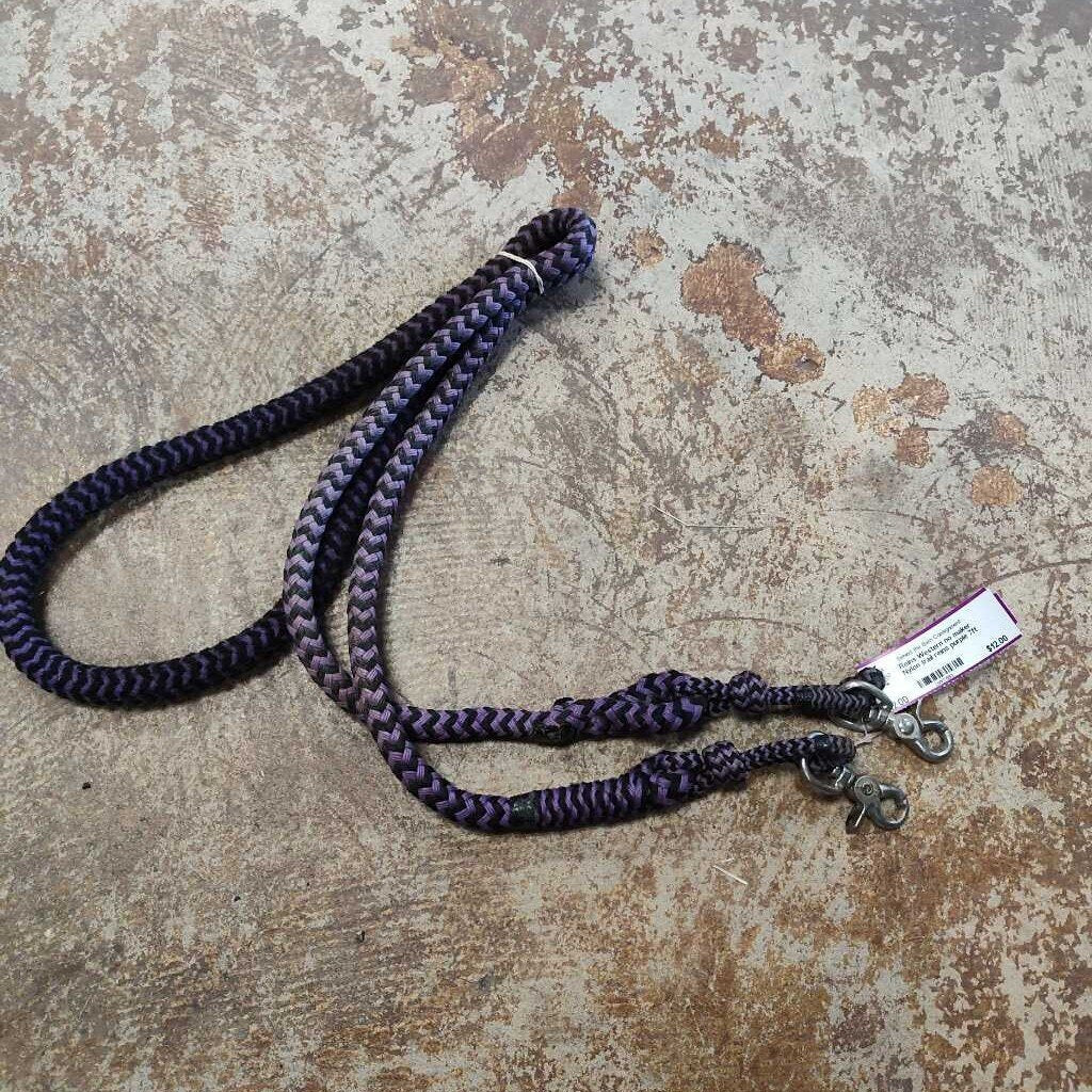 Nylon trail reins