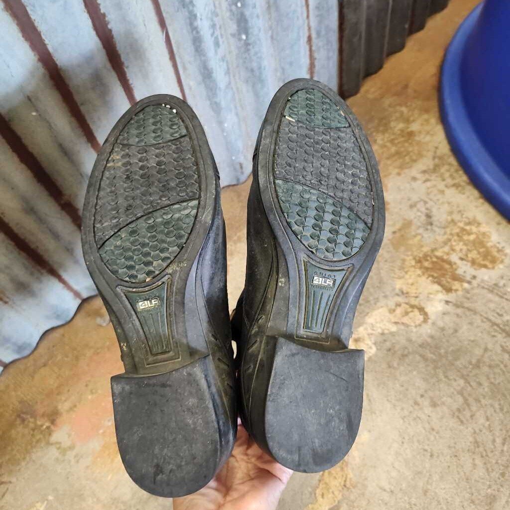 front zip paddock boots