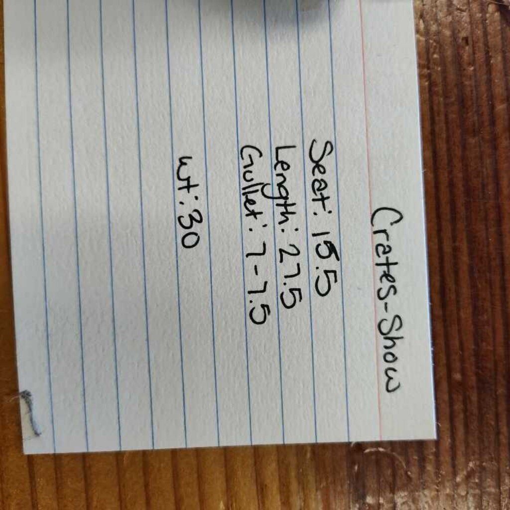 Great starter show saddle