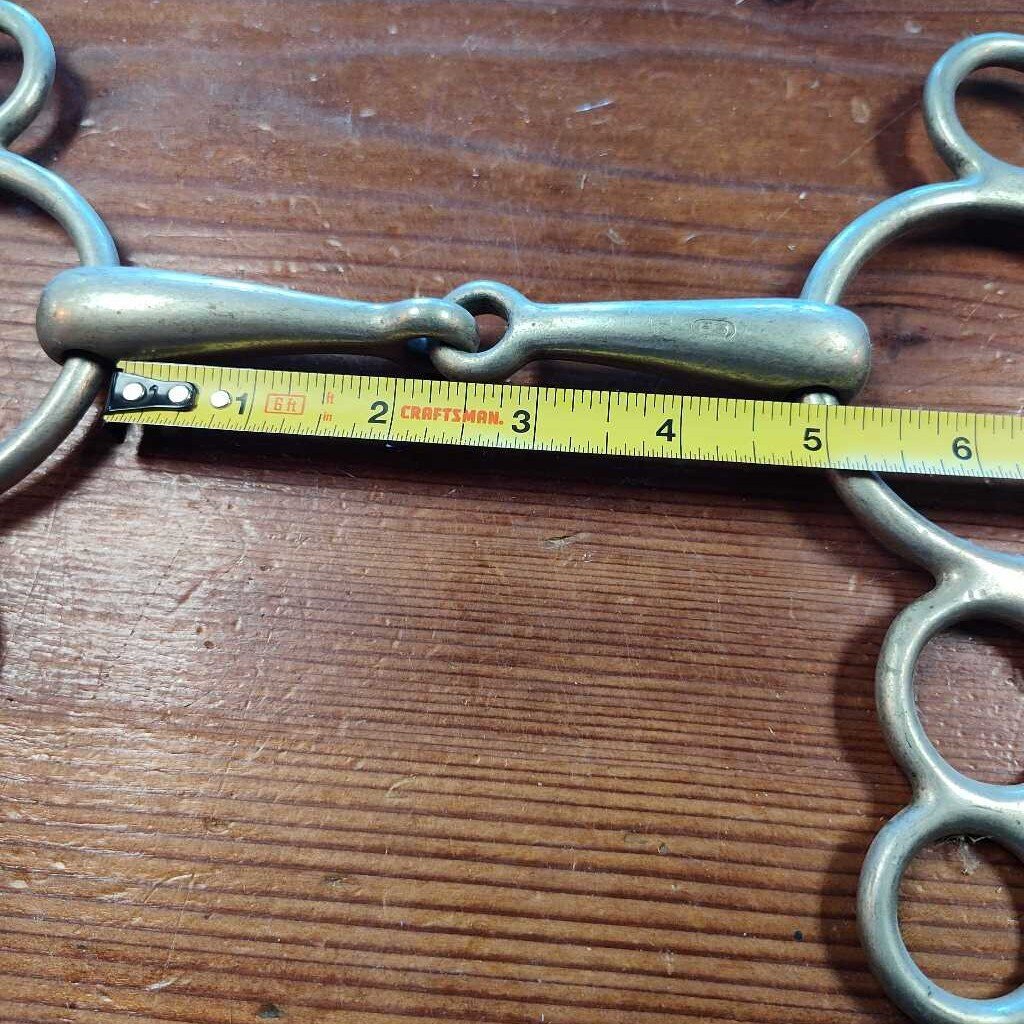 3 ring gag snaffle-plastic
