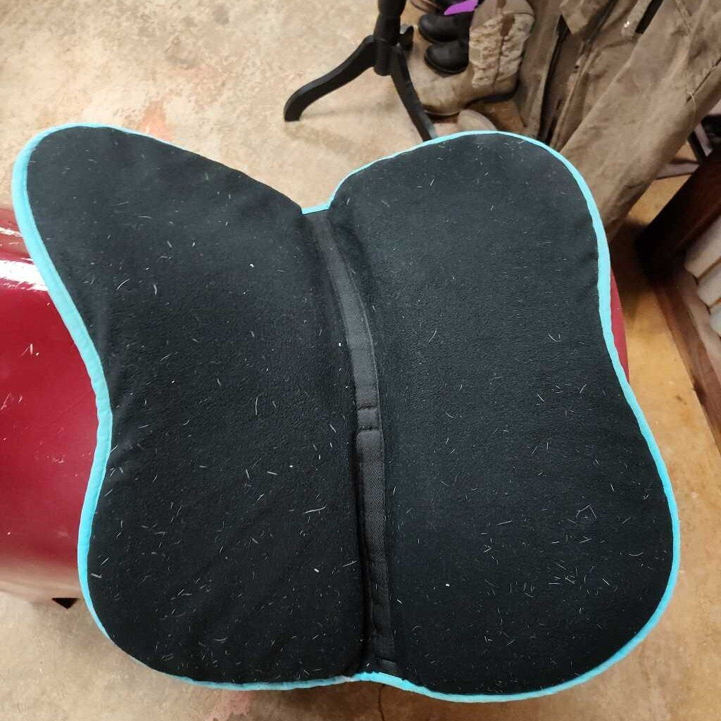 Quilted- grey and blue- memory foam