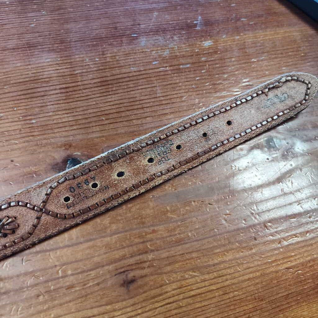 leather- braided details
