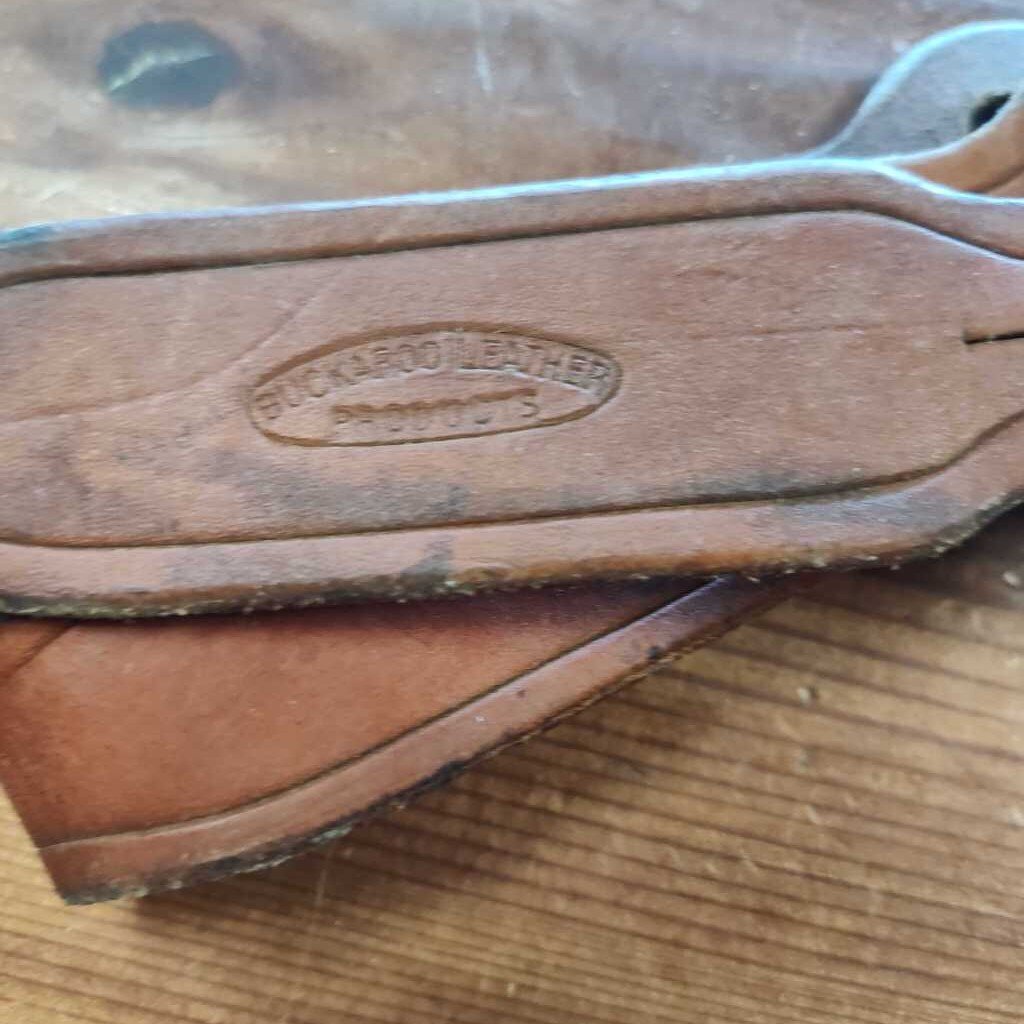 Leather- slobber straps