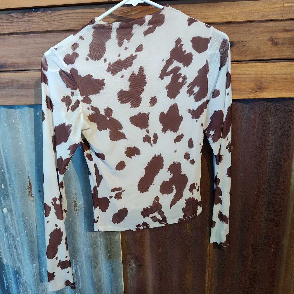 Long sleeve sheer