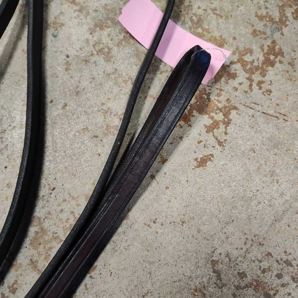 Leather draw reins