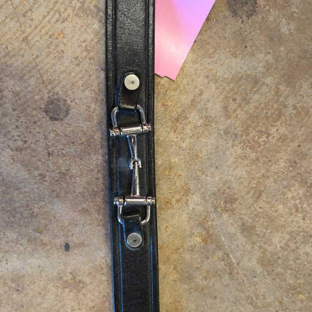 Leather with Dring bits