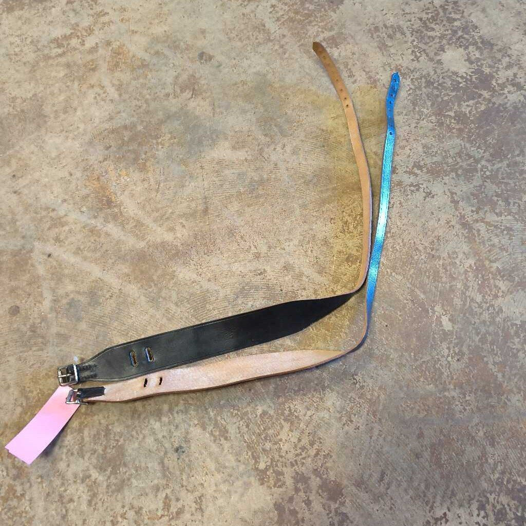 Leather garter straps