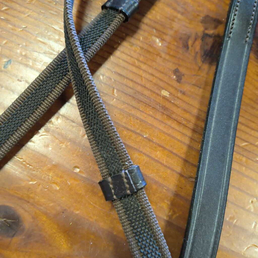 thin web with rubber grips and stoppers