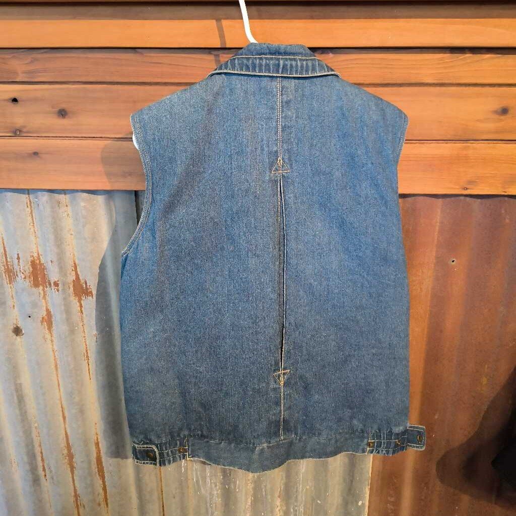 Jean vest vintage- Womens
