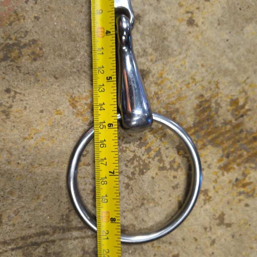 loose ring dog bone snaffle