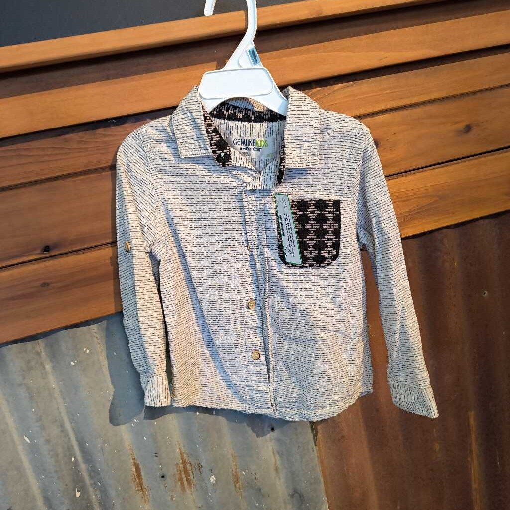 button up short sleeve-boys