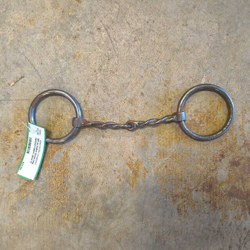 loose ring twisted copper