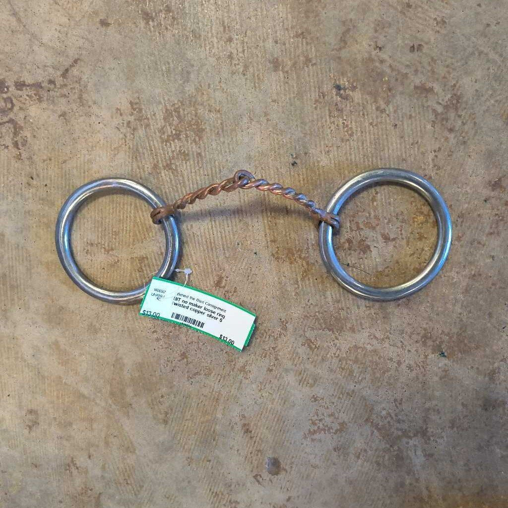 loose ring twisted copper