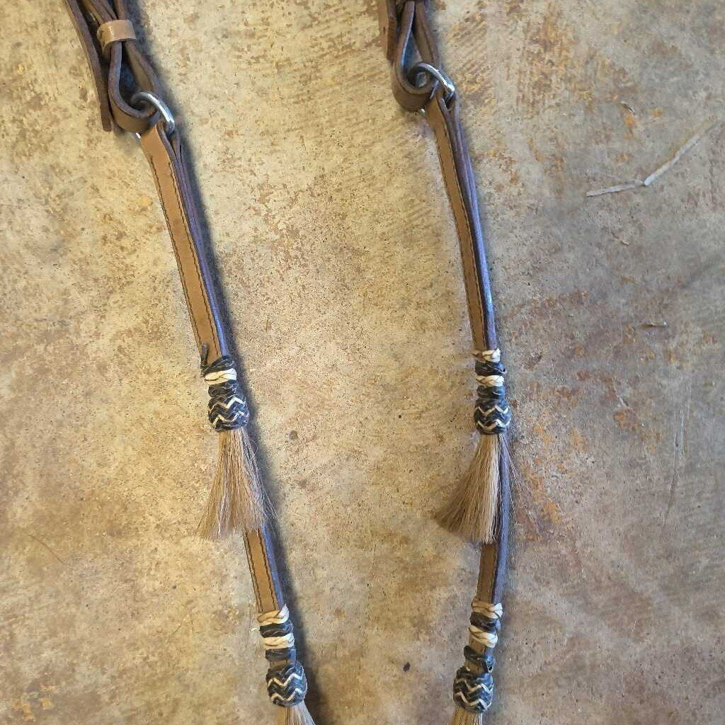 leather and horse hair