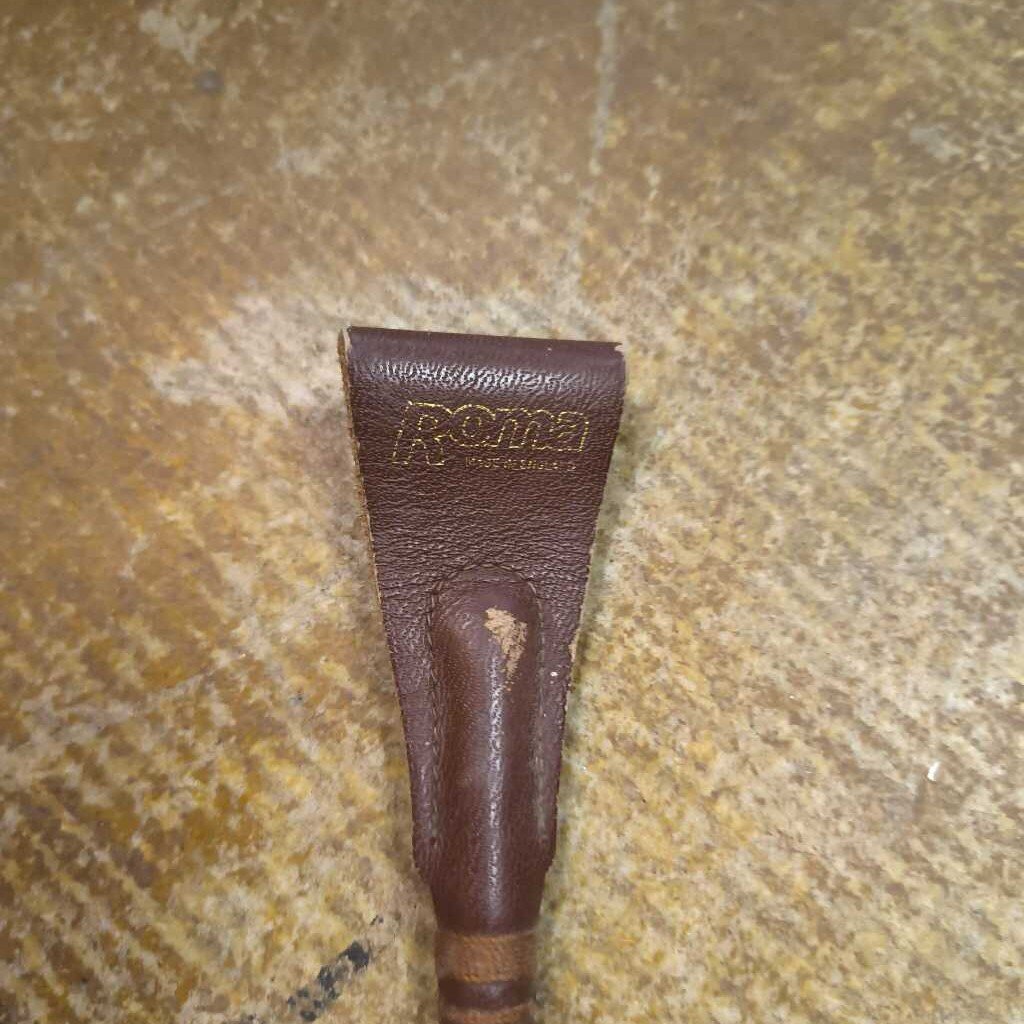 brown leather