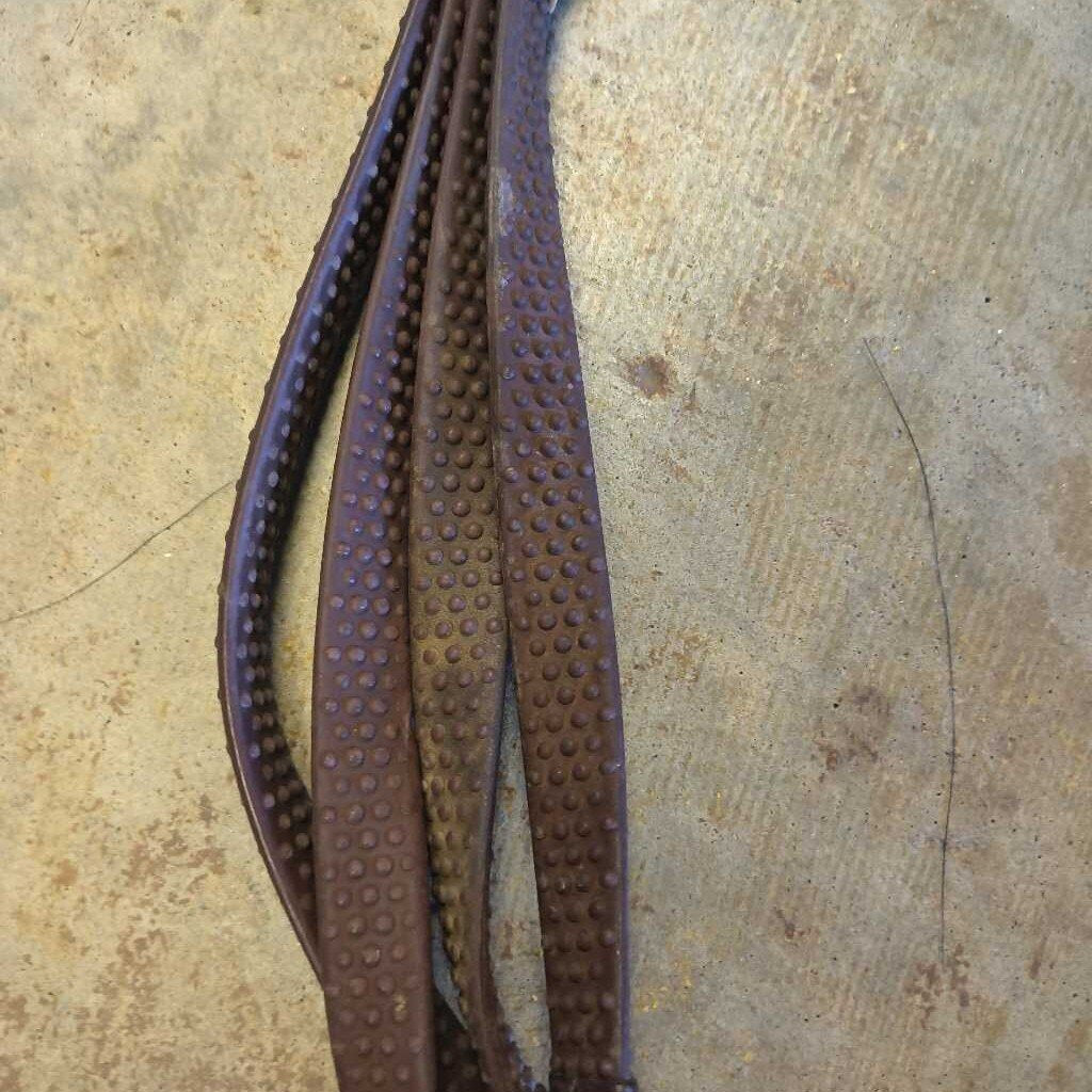 leather and rubber grip- soft