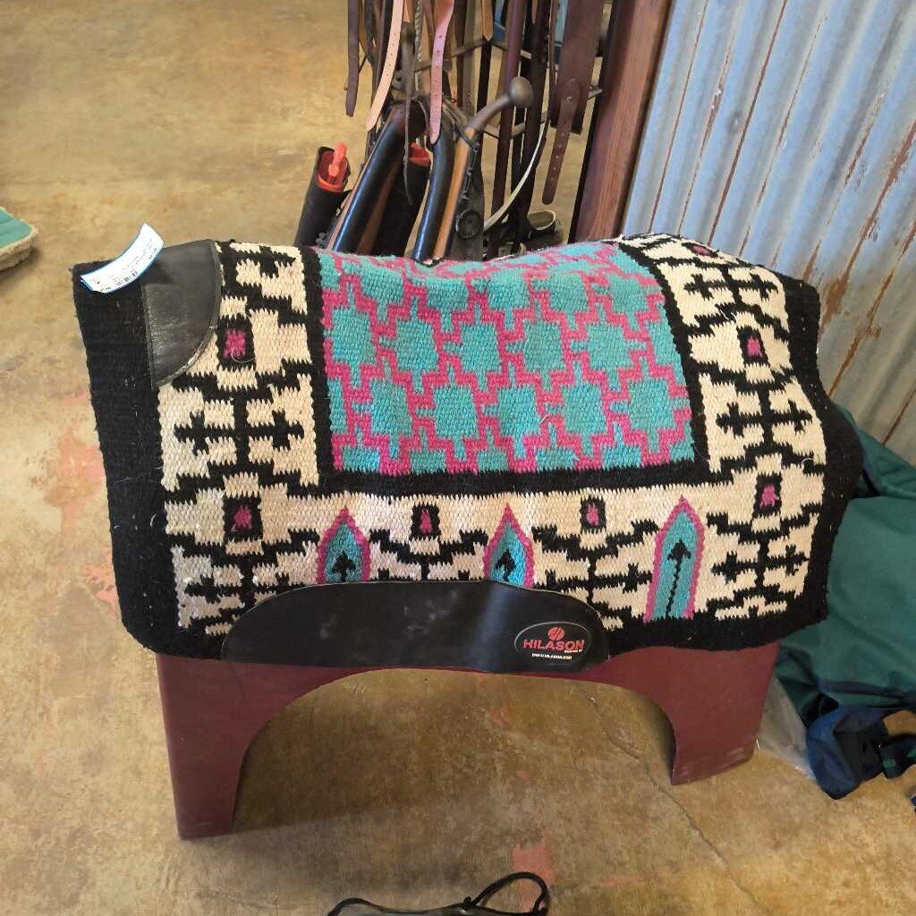 Pad cover with leather