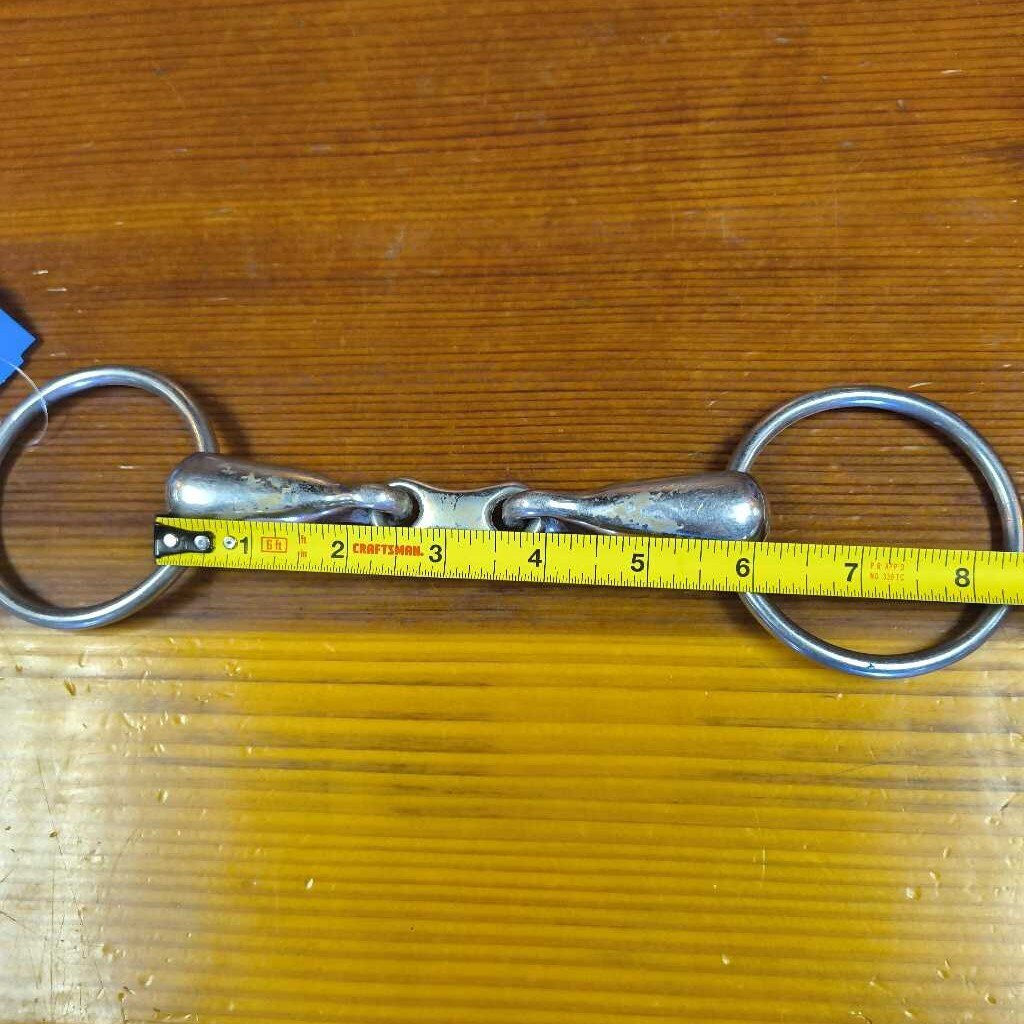 Loose ring 3 piece snaffle