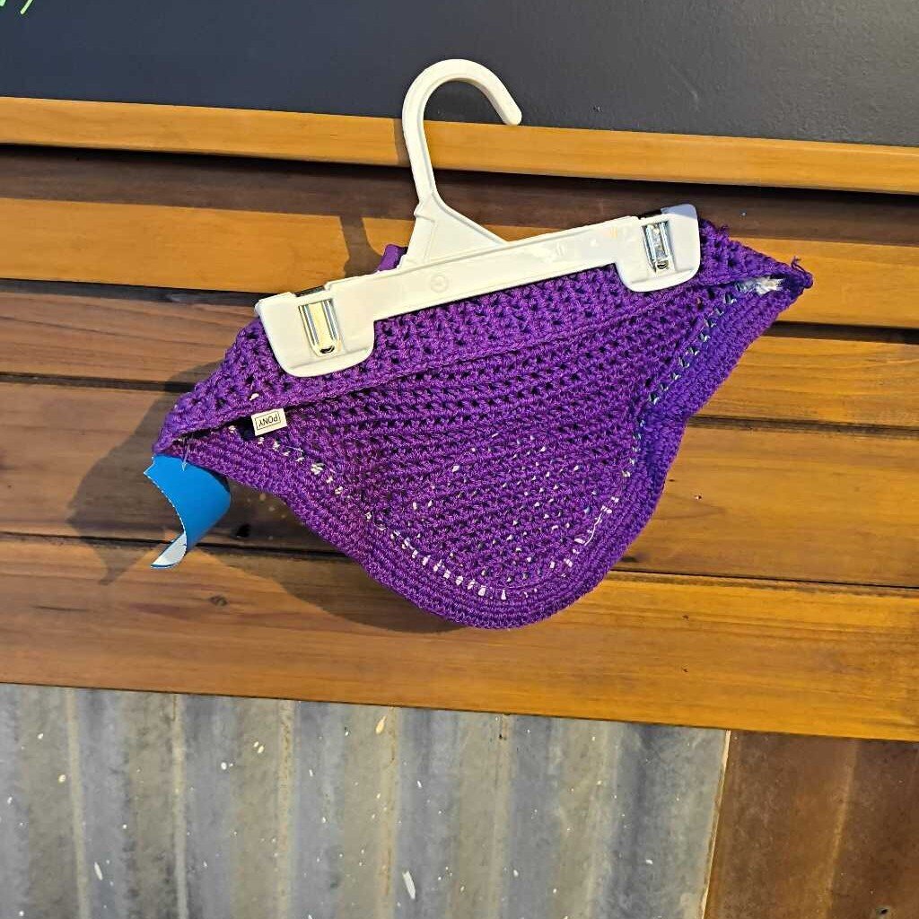New- Crochet style fly Veil