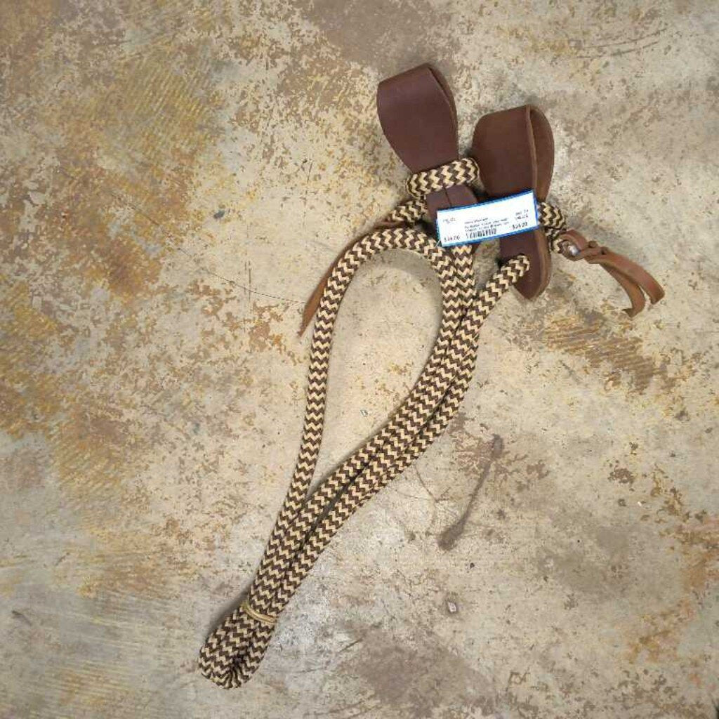 Yacht rope with slopper straps