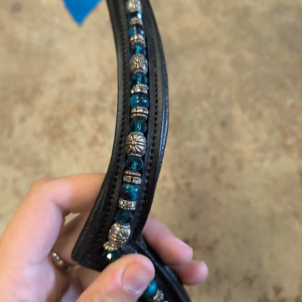 Padded and beaded detail