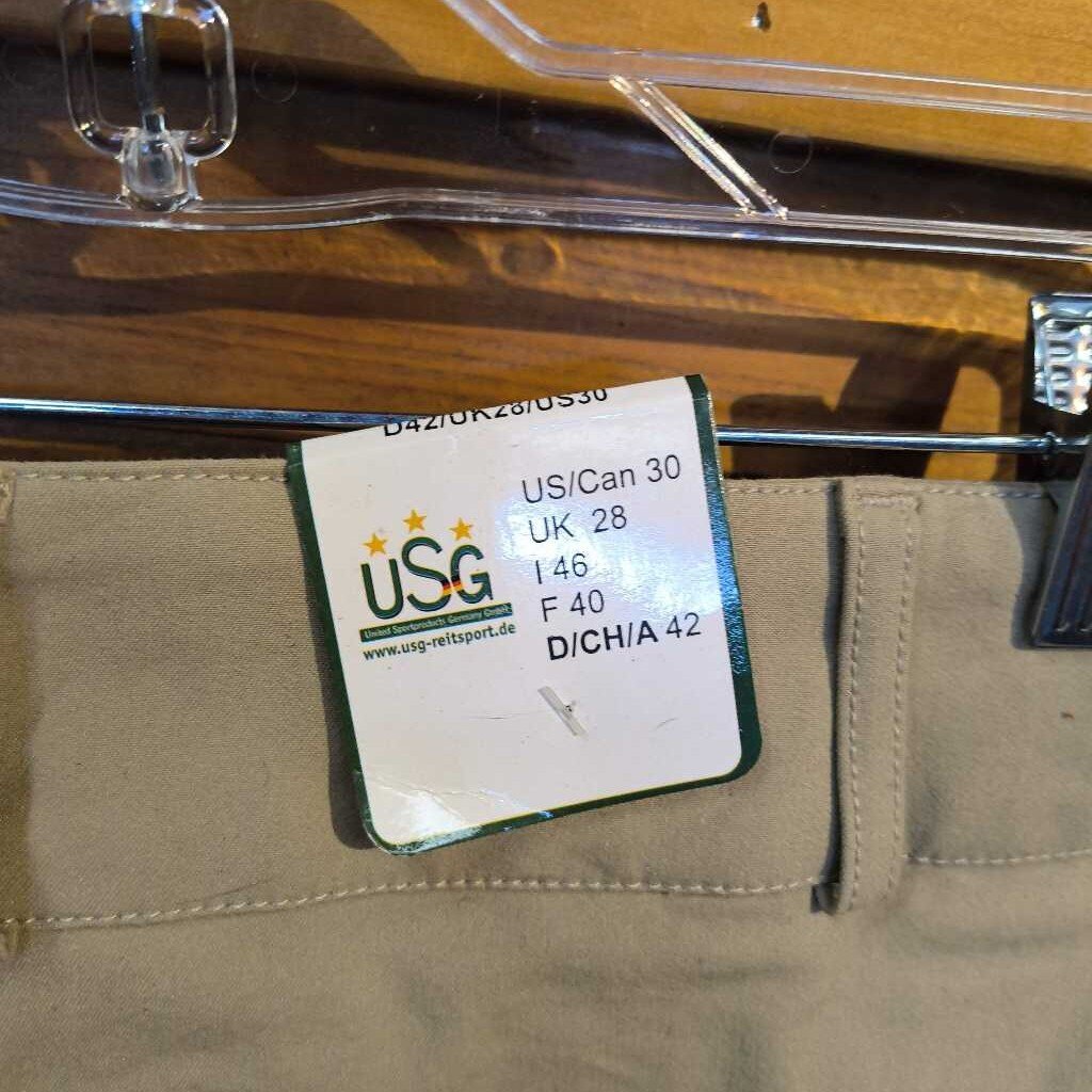 Tech stretch knee patch breeches
