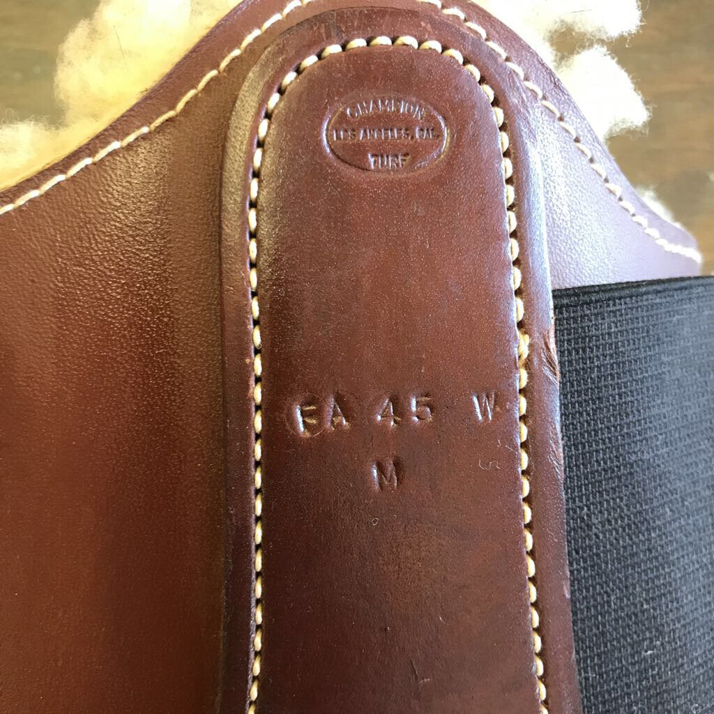 Natural Fleece/ leather