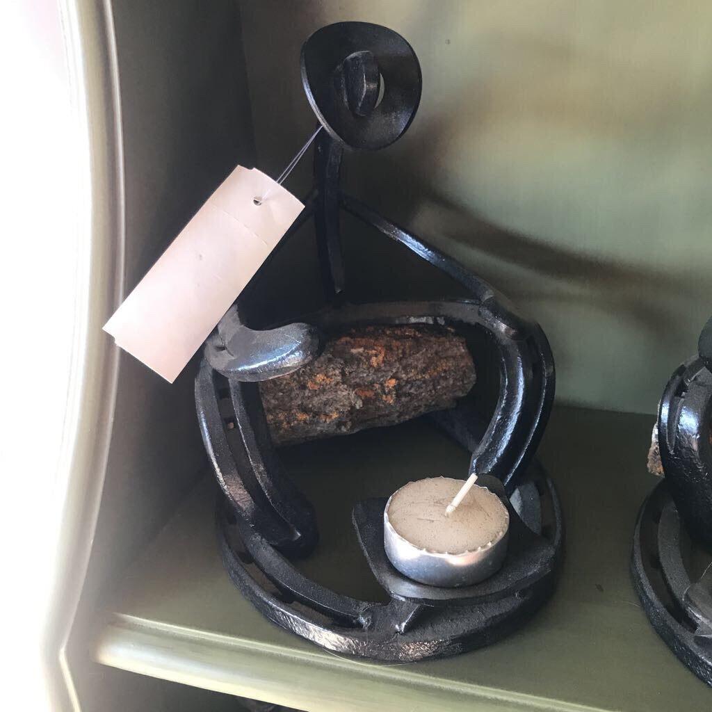 Cowboy Candle Holder