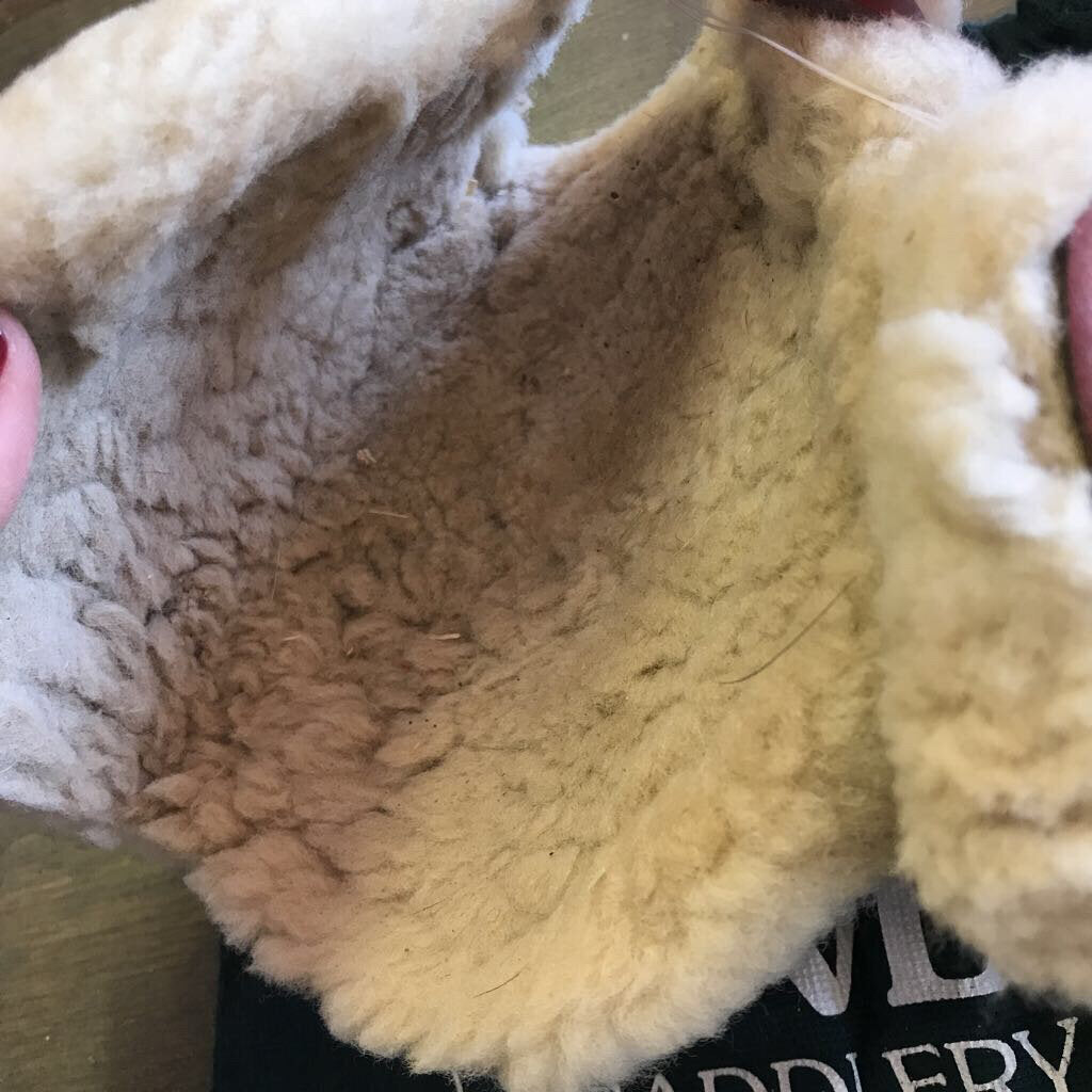 Leather and fleece