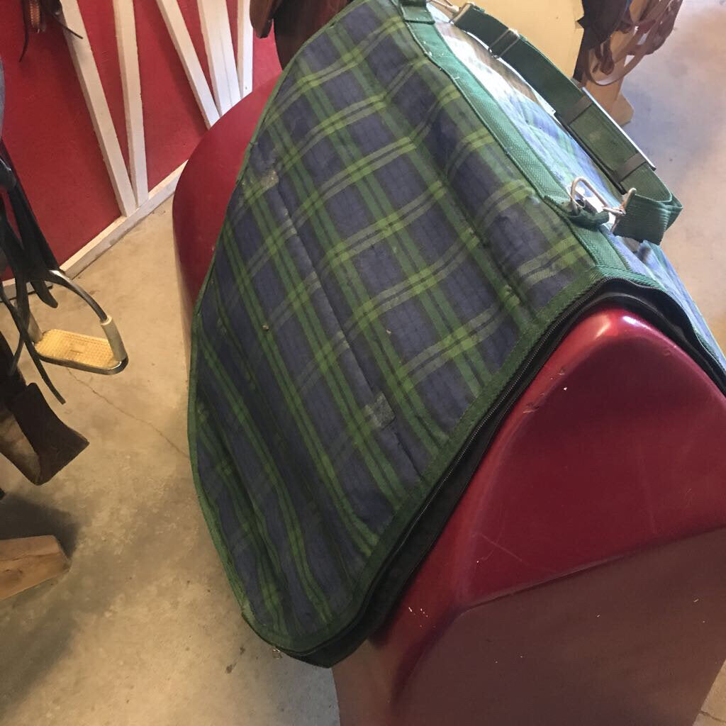 Zip Padded saddle cover