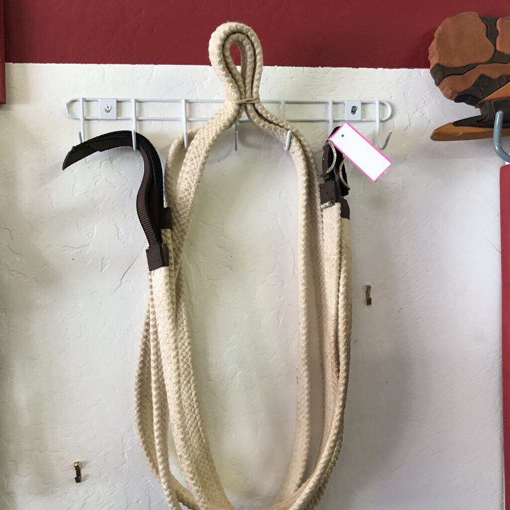 Reins western cotton split