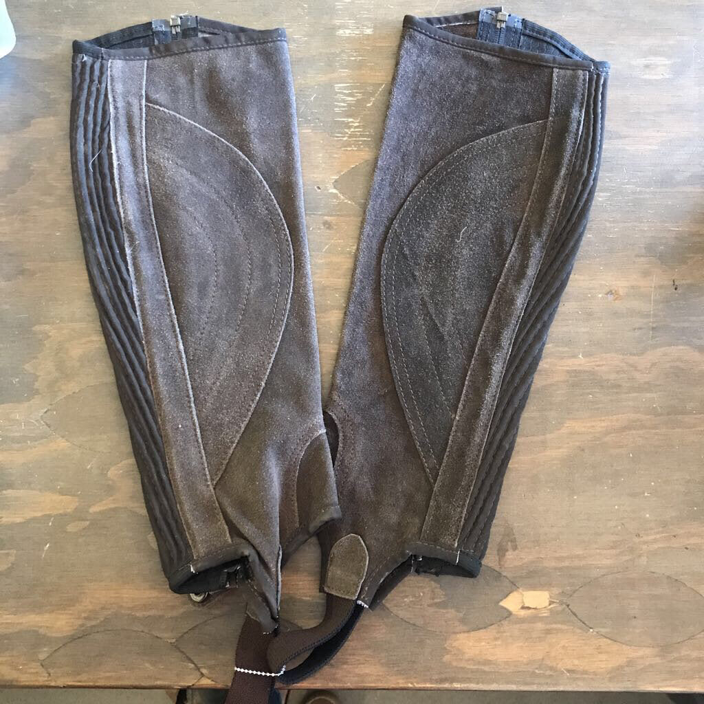 Suede- half chaps- adult