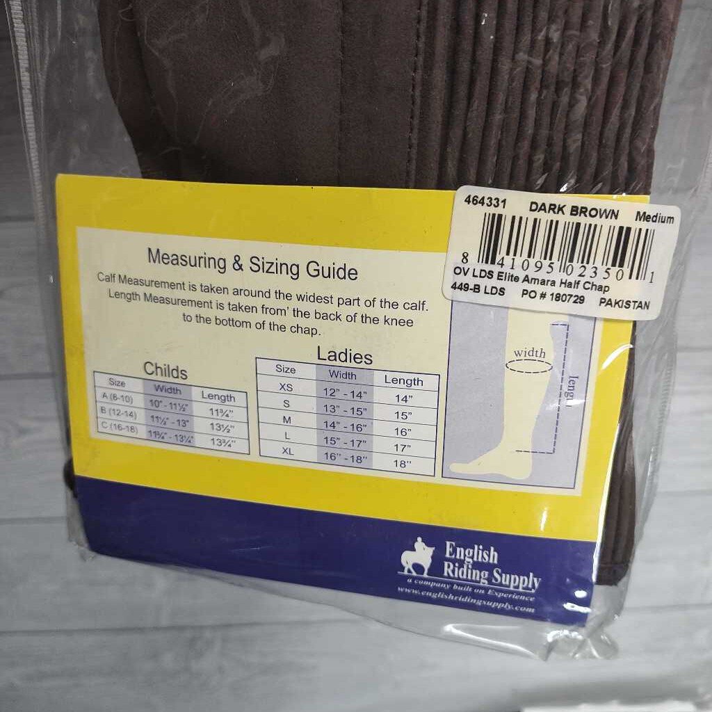 New- half chaps- adult