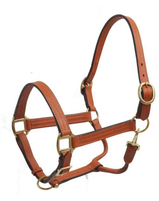 Leather halter
