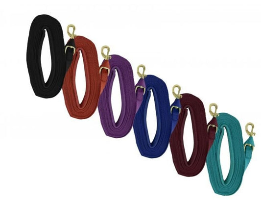 Heavy duty web lunge line
