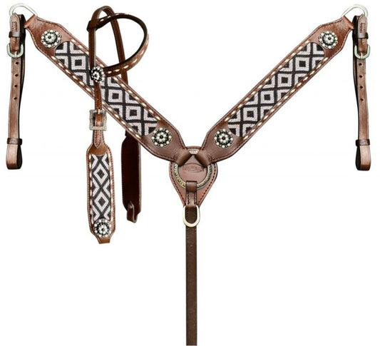 Headstall and Breastcollar Set