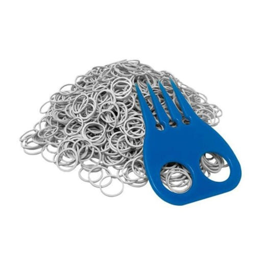1000 Piece Braiding Set with Comb