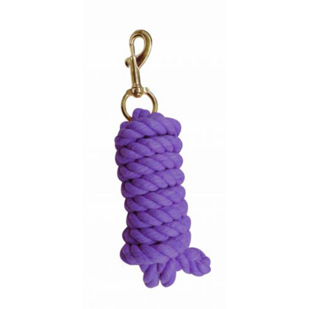 Cotton lead rope